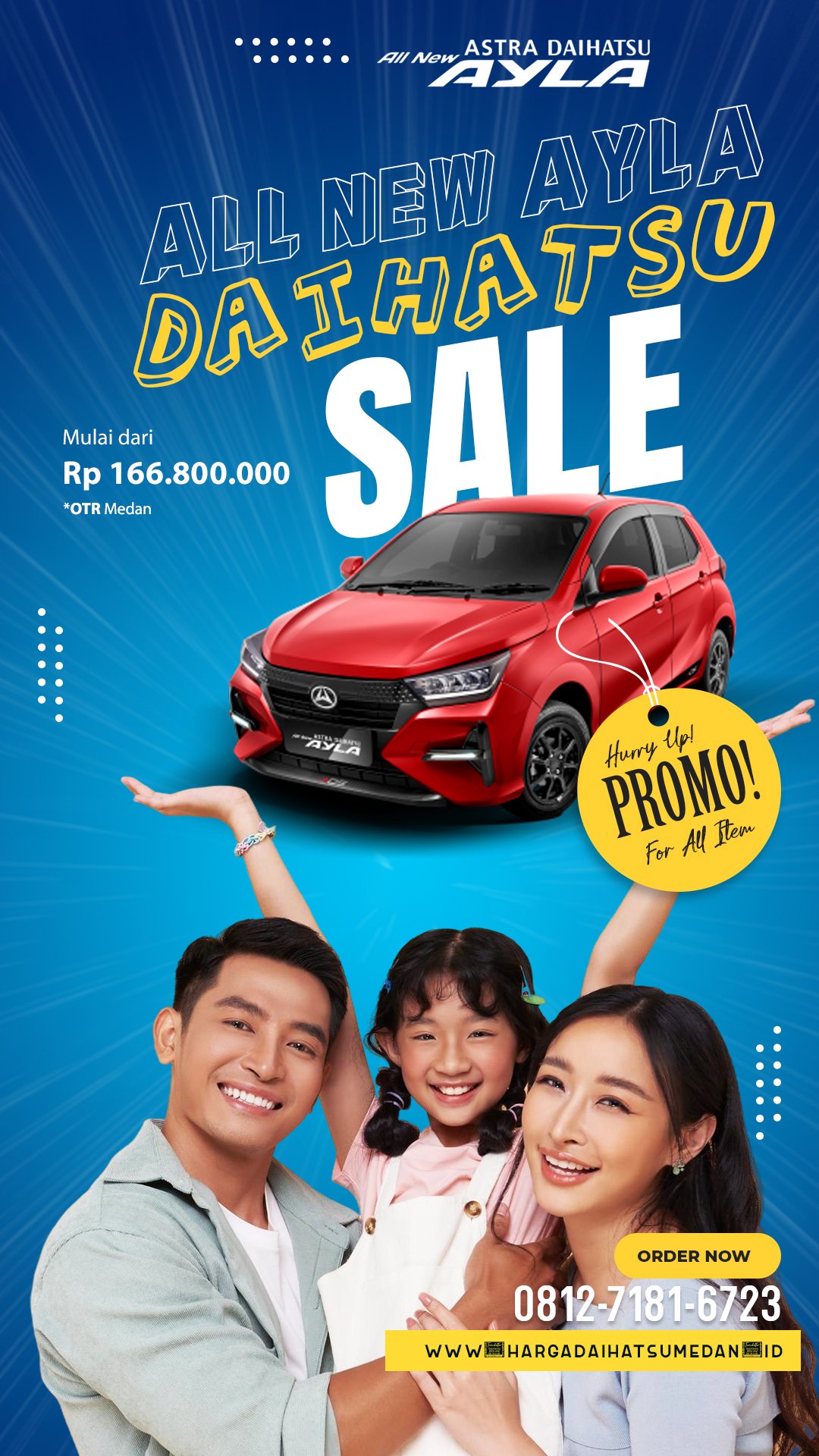 Daihatsu Medan Ayla Promo 2025