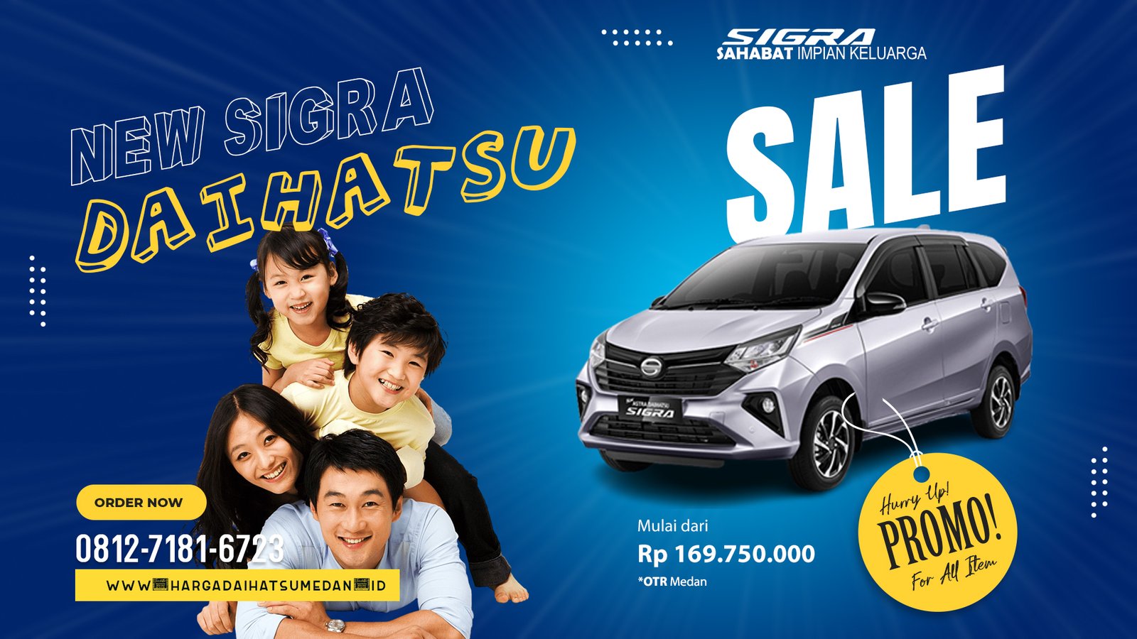 Daihatsu Medan Sigra Harga Promo 2025
