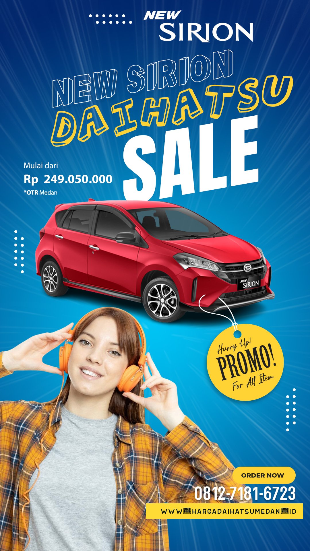 Daihatsu Medan Sirion Promo 2025