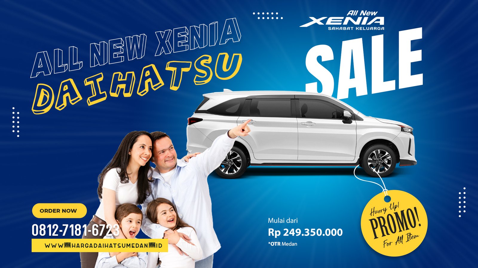 Daihatsu Medan Xenia Harga Promo 2025