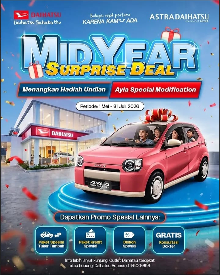Daihatsu Medan Mid Year 2026