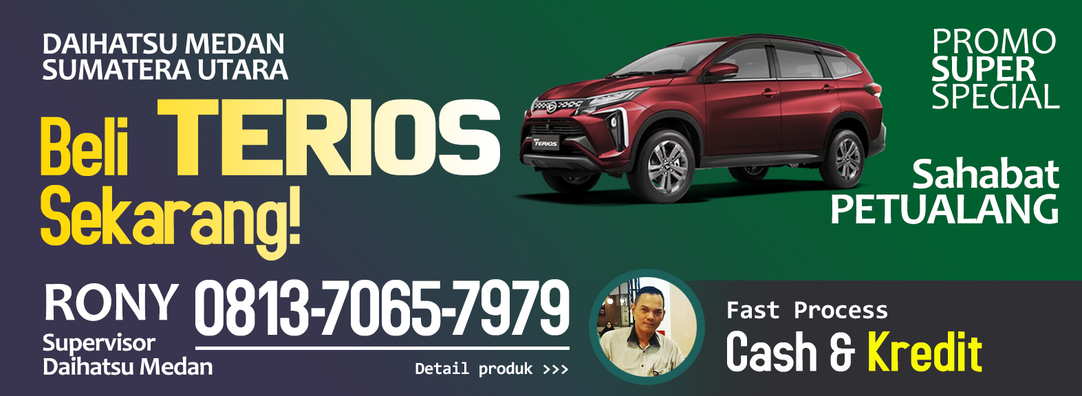 Terios Medan Harga Promo DP Murah